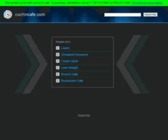 Cochincafe.com(Cochin Cafe) Screenshot
