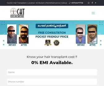 Cochinhairtransplant.com(Cochinhairtransplant) Screenshot