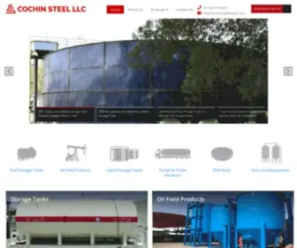 Cochinsteeluae.com(The most leading steel tank manufacturer in UAE) Screenshot