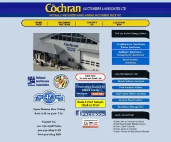 Cochranauctions.com(J.G.Cochran Auctioneers and Associates LTD) Screenshot