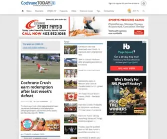 Cochranetoday.ca(Cochrane Local News) Screenshot