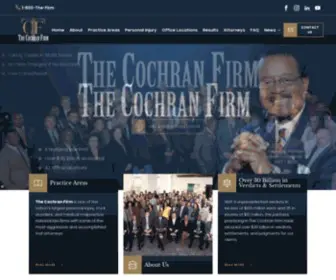 Cochranfirm.com(The Cochran Firm) Screenshot