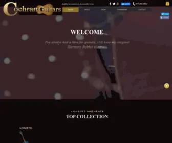 Cochranguitars.com(Cochran Guitar Store/Guitor Shop in Illinois. The ultimate guitar center. Guitar Supply) Screenshot