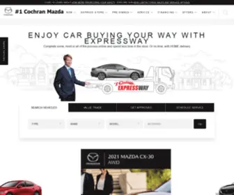 Cochranmazda.com(New & Used Cars For Sale Near Pittsburgh) Screenshot