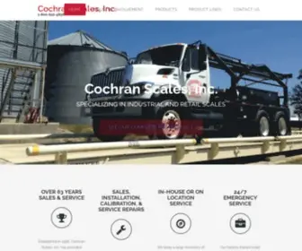 Cochranscales.com(Cochran Scales) Screenshot