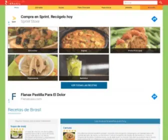 Cocina-Brasilena.com(Cocina brasileña) Screenshot