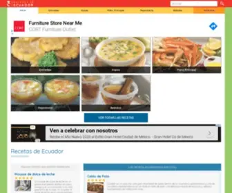 Cocina-Ecuatoriana.com(Recetas de Ecuador) Screenshot