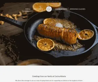 Cocinaabierta.net(Cocina Abierta) Screenshot