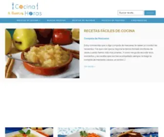 Cocinaabuenashoras.com(Cocina a Buenas Horas) Screenshot
