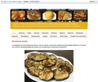 Cocinaandaluza.com(Cocina andaluza) Screenshot