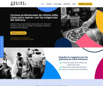 Cocinacentral.cl(Cocina Central) Screenshot