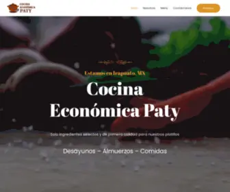 Cocinaeconomicapaty.com(Cocina Económica Paty) Screenshot