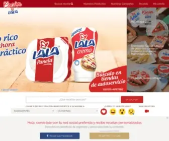 Cocinalala.com(Cocina Lala) Screenshot