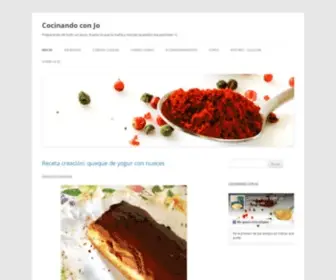 Cocinandoconjo.com(Cocinandoconjo) Screenshot