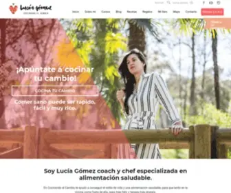 Cocinandoelcambio.com(Alimentaci) Screenshot