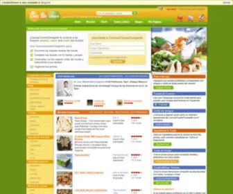 Cocinarcomercompartir.com(Buenísimas Recetas y Consejos de la Cocina) Screenshot