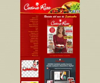 Cocinarica.com.py(Cocina Rica) Screenshot