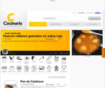 Cocinario.es(Recetas en Cocinario) Screenshot