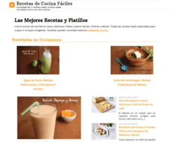 Cocinasana.com(▷ Recetas de Cocina Fáciles) Screenshot