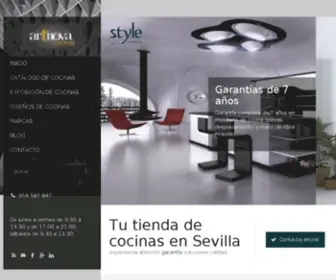 Cocinasartnova.com(Tienda de cocinas en Sevilla) Screenshot