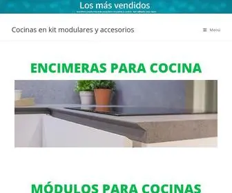 Cocinasenkit.com(Cocinas en kit modulares y accesorios) Screenshot