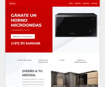 Cocinasmodernaslumar.com(Cocinas integrales modernas) Screenshot