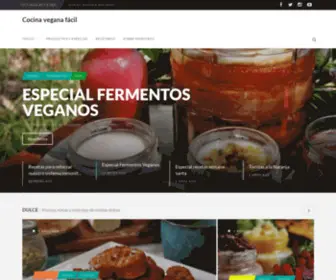 Cocinaveganafacil.com(Cocina) Screenshot