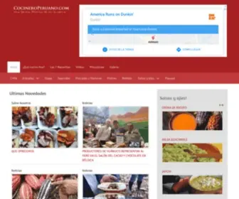 Cocineroperuano.com(Recetas, secretos, y mas) Screenshot