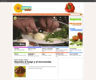 Cocinerosdeverdad.com(Cocineros de Verdad) Screenshot