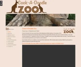 Cockadoodlezoo.com(Sustainable Safari) Screenshot