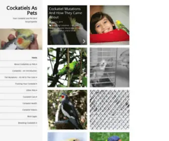 Cockatielsaspets.com(Cockatielsaspets) Screenshot