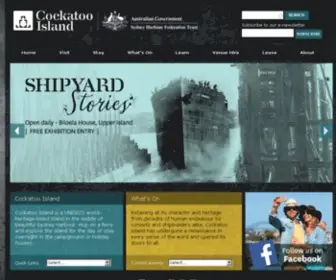 Cockatooisland.gov.au(Cockatooisland) Screenshot