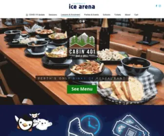 Cockburnicearena.com.au(Ice skating) Screenshot