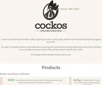 Cockos.com(Cockos) Screenshot