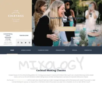 Cocktailclasses.ie(Cocktailclasses) Screenshot