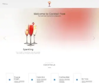 Cocktailflow.com(Cocktailflow) Screenshot