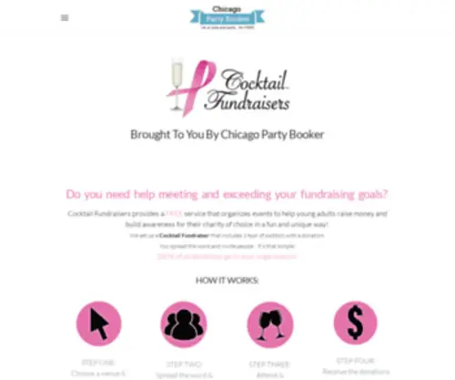 Cocktailfundraisers.com(Cocktailfundraisers) Screenshot