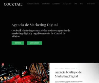 Cocktailmarketing.mx(Cocktailmarketing) Screenshot