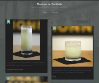 Cocktailmusings.com(Cocktailmusings) Screenshot