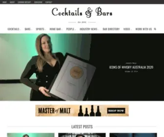 Cocktailsandbars.com(Cocktailsandbars) Screenshot
