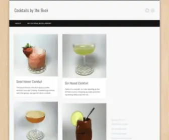 Cocktailsbythebook.com(Cocktailsbythebook) Screenshot