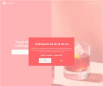 Cocktails.de(Barschule) Screenshot