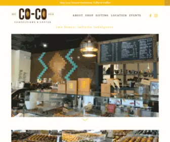 Coco-LI.com(COCO Confections) Screenshot