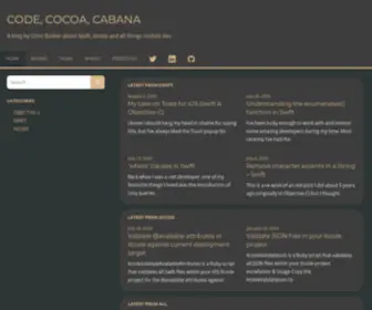 Cocoa-Cabana.net(Swift & Xcode blog) Screenshot