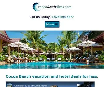 Cocoabeach4Less.com Screenshot