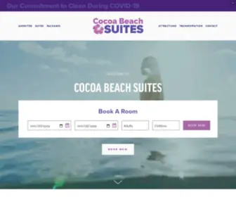 Cocoabeachsuites.com(Cocoa Beach Suites) Screenshot