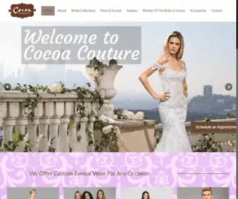 Cocoacoutureonline.com(Cocoa Couture) Screenshot