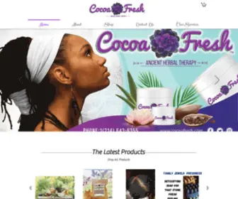 Cocoafresh.com(Cocoa Ancient Herbal Therapy) Screenshot