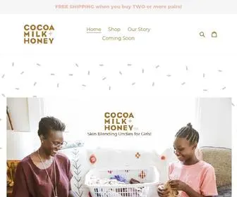 Cocoamilkandhoney.com(Cocoa Milk and Honey) Screenshot