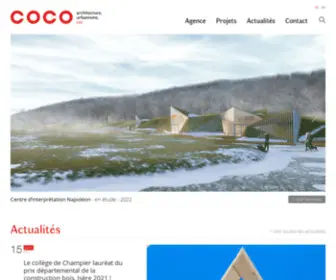 Cocoarchitecture.fr(CoCo Architecture) Screenshot